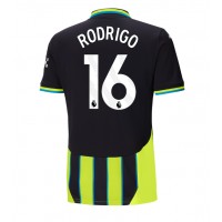 Muški Nogometni Dres Manchester City Rodri Hernandez #16 Gostujuci 2024-25 Kratak Rukav